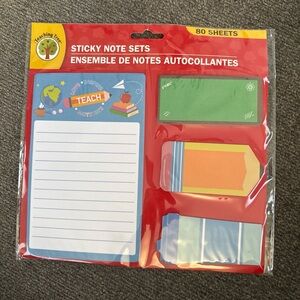 Colorful Sticky Note Set